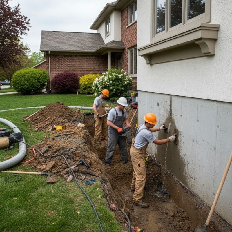 Foundation Repair in Mystic, CT