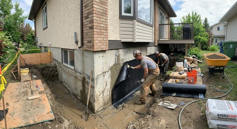 Basement Foundation Repair in Groton, CT