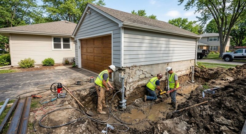 Basement Foundation Repair in Pawcatuck, CT