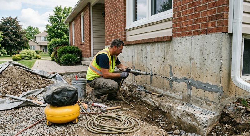 Basement Foundation Repair in Salem, CT
