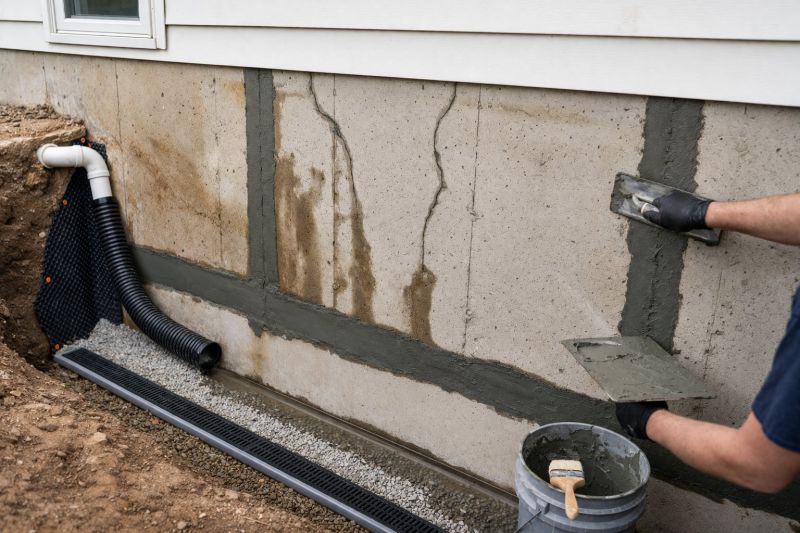 Basement Foundation Repair in West Kingston, RI