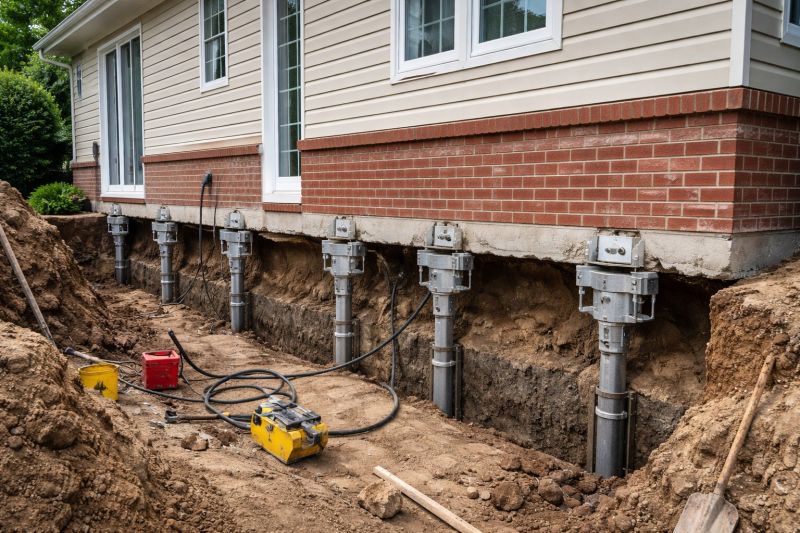 Basement Underpinning in Mystic, CT
