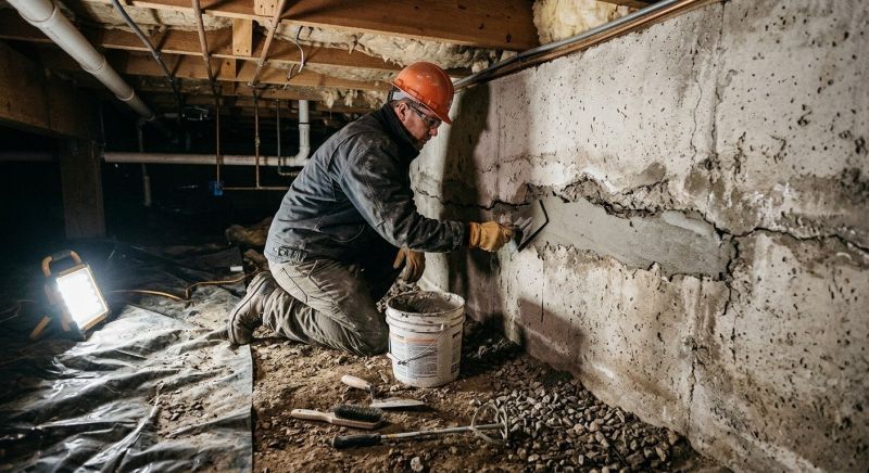 Building Foundation Repair in Hope Valley, RI