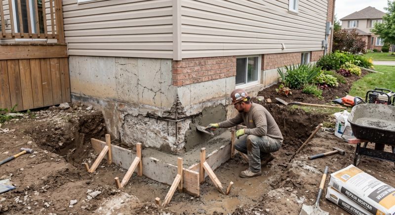 Building Foundation Repair in Mystic, CT
