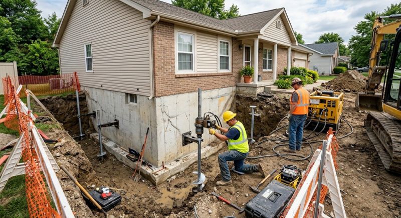 Building Foundation Repair in Norwich, CT