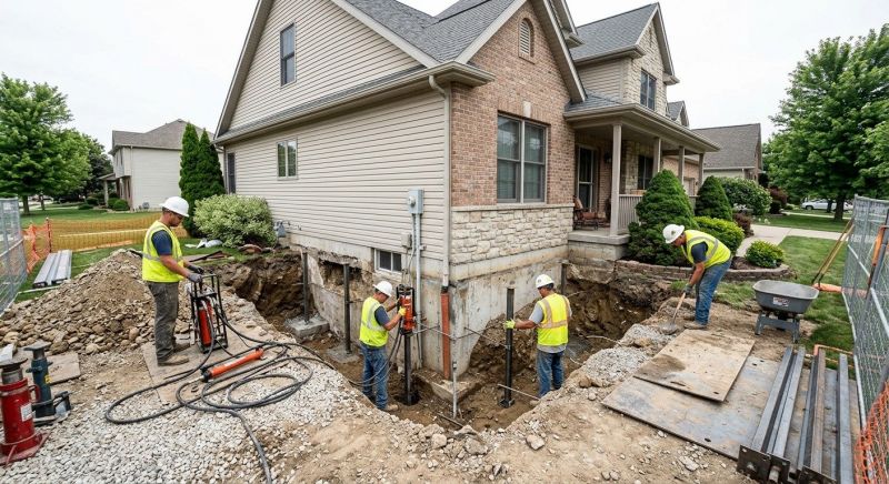 Building Foundation Repair in Pawcatuck, CT