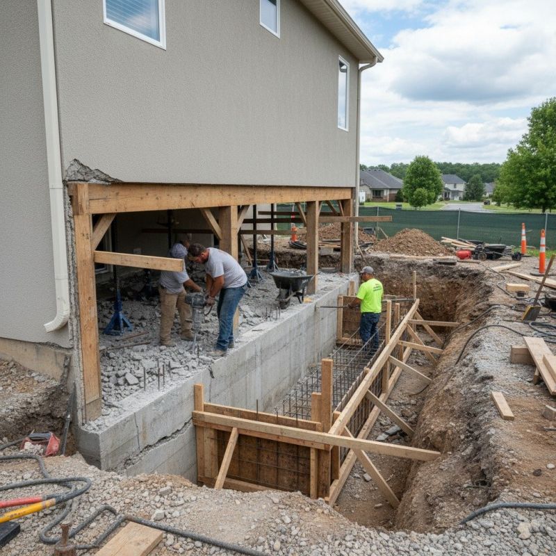 Building Foundation Repair in Plainfield, CT