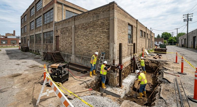 Building Foundation Repair in Westerly, RI