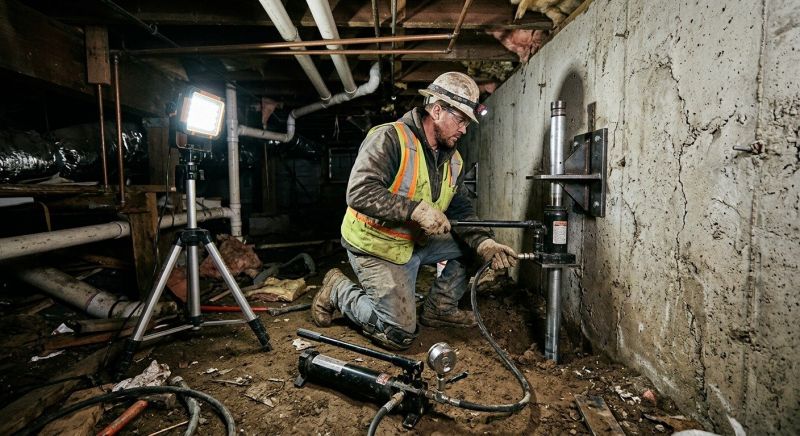 Concrete Foundation Leveling in Old Lyme, CT