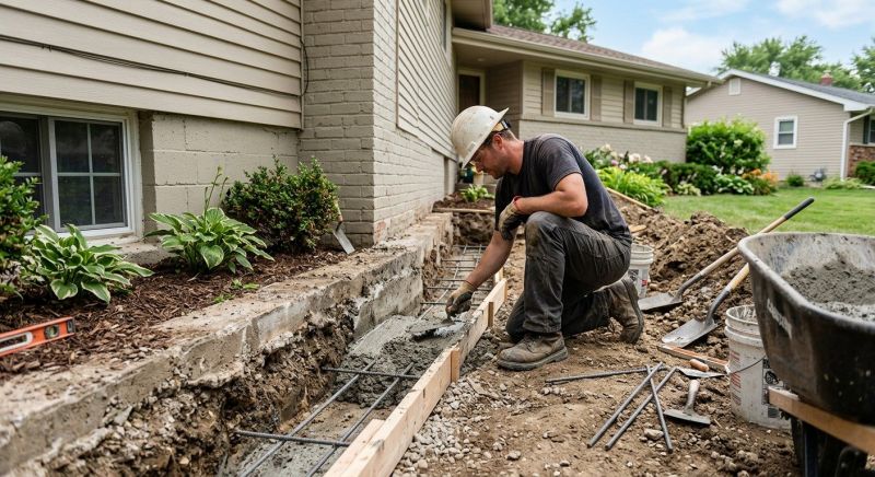 Concrete Foundation Repair in Orient, NY