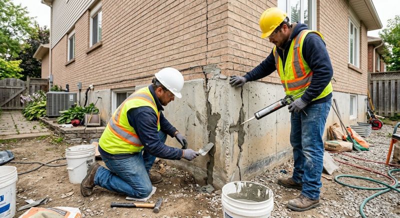 Concrete Foundation Repair in Preston, CT
