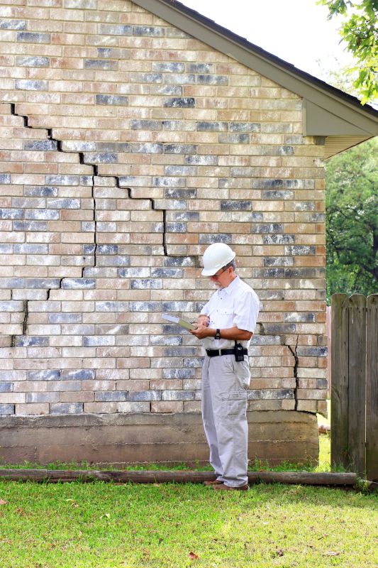 Cracked Foundation Repair in Groton, CT