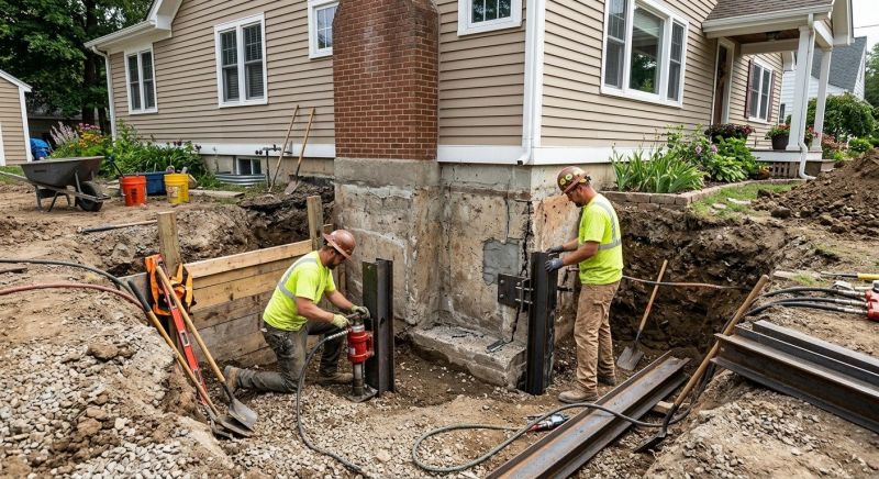 Exterior Foundation Repair in Mystic, CT
