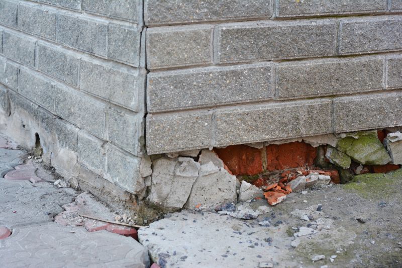 Foundation Damage Repair in East Haddam, CT