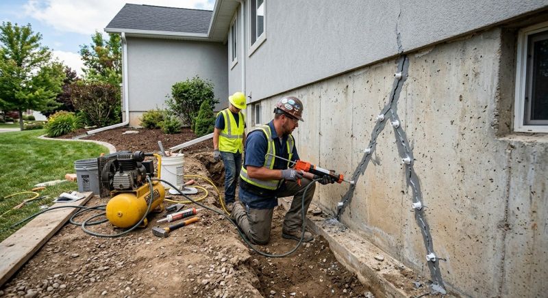 Foundation Damage Repair in Pawcatuck, CT