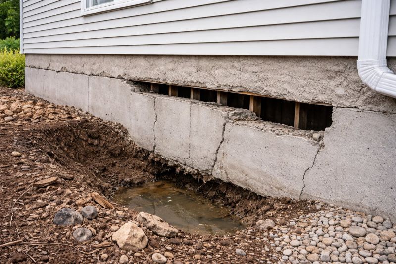 Foundation Damage Repair in Wakefield, RI