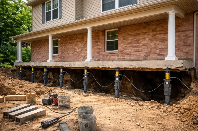 Foundation Jacking in North Stonington, CT