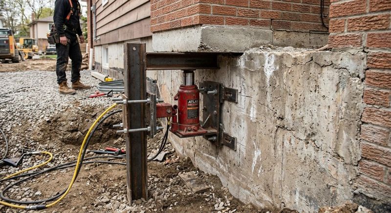 Foundation Jacking in Stonington, CT