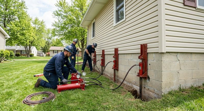 Foundation Jacking in Waterford, CT
