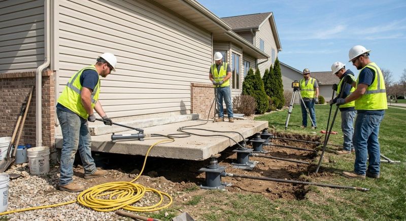 Foundation Lifting in Niantic, CT