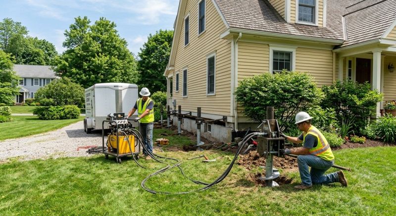 Foundation Lifting in Wakefield, RI