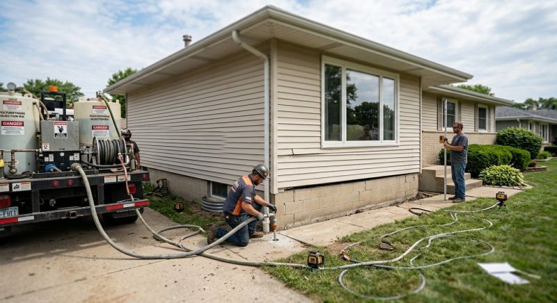 Foundation Lifting in Wakefield, RI
