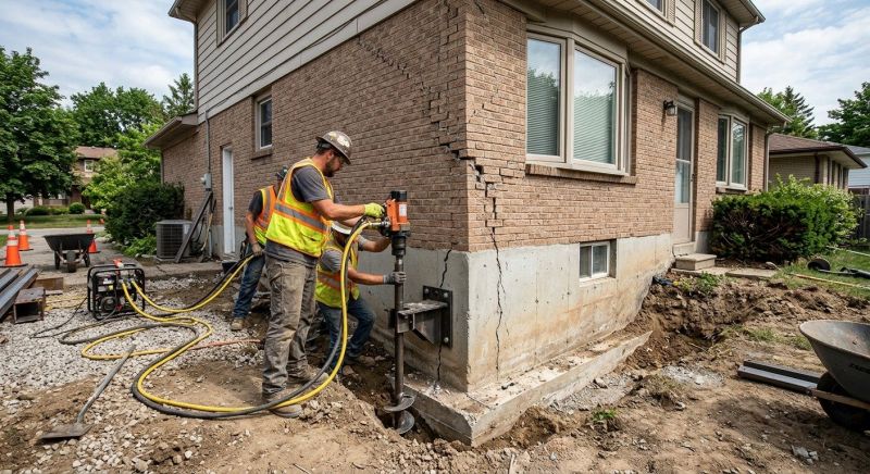 Foundation Lifting in Westerly, RI