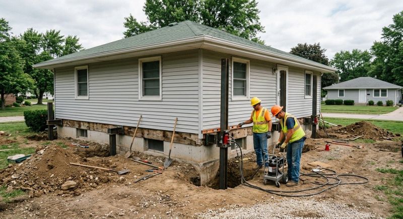 Foundation Raising in Ledyard, CT
