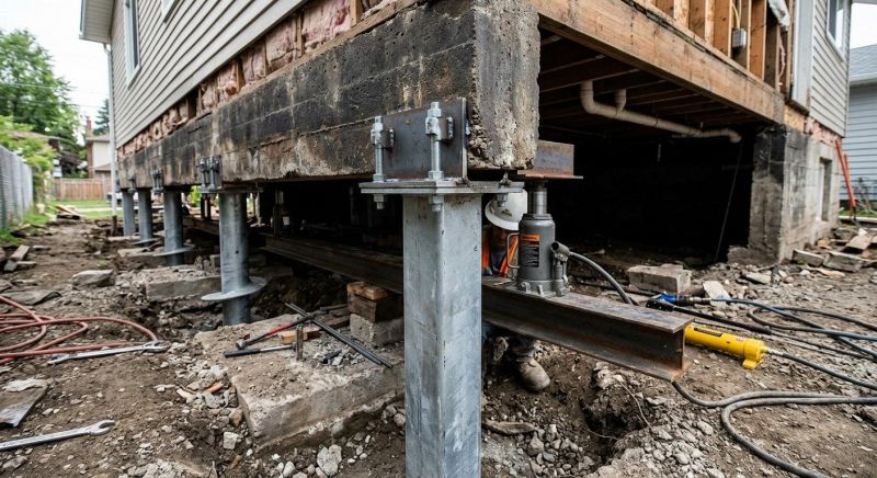 Foundation Raising in Old Saybrook, CT