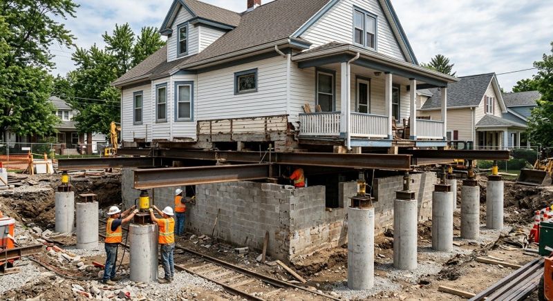 Foundation Raising in Pawcatuck, CT