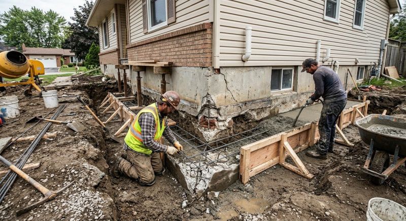 Foundation Repair in Groton, CT