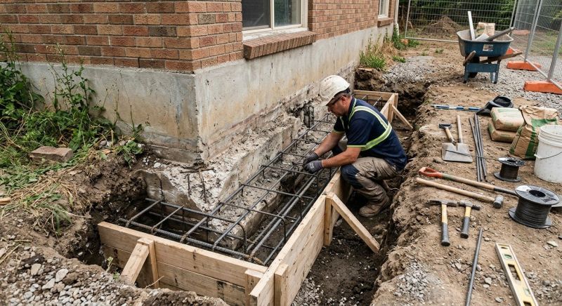 Foundation Repair in New London, CT