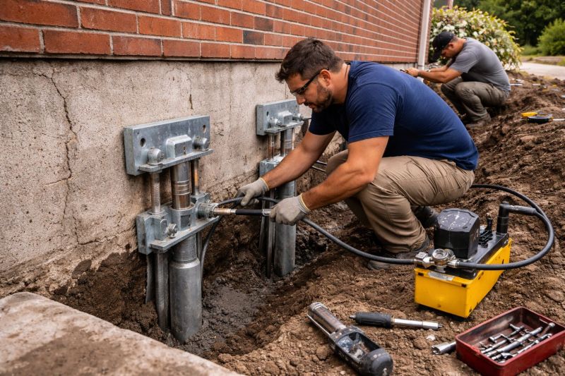 Foundation Repair in West Kingston, RI