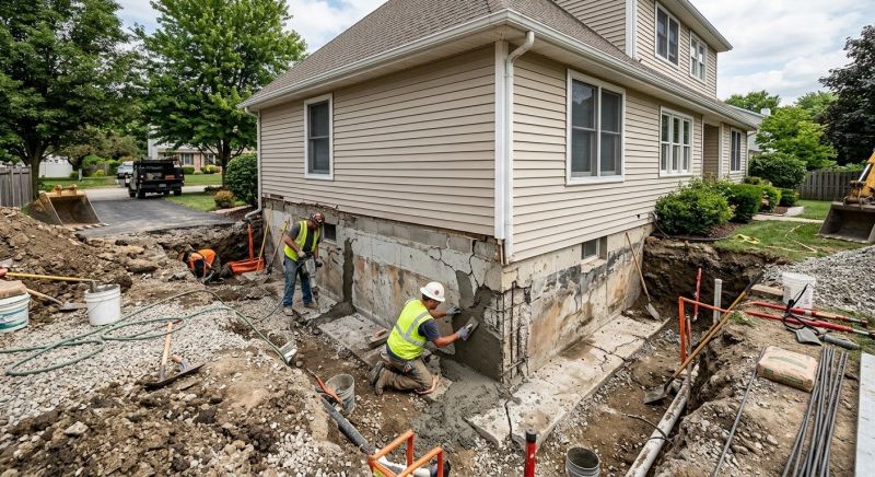 Foundation Restoration in Mystic, CT
