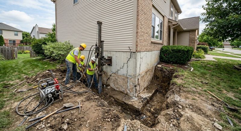 Foundation Stabilizing in Bradford, RI