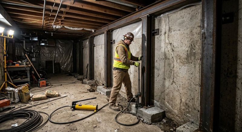 Foundation Stabilizing in Bradford, RI