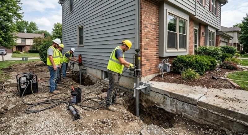 Foundation Stabilizing in Norwich, CT