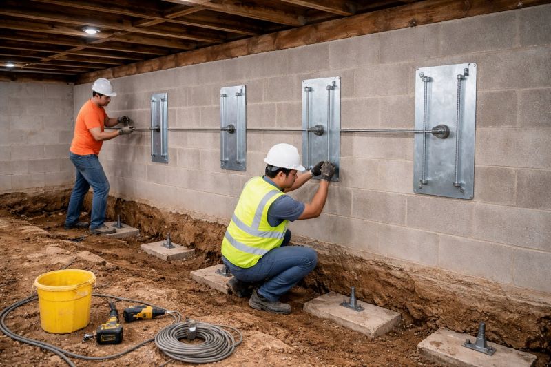 Foundation Stabilizing in Old Saybrook, CT