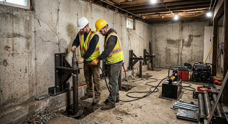 Foundation Stabilizing in Stonington, CT