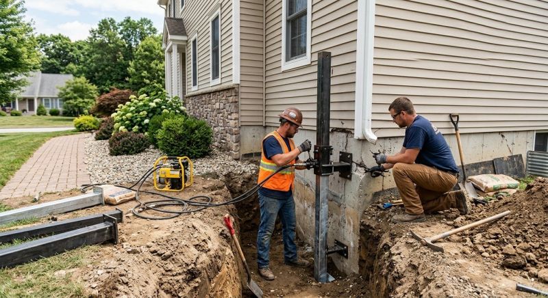 Foundation Stabilizing in Westerly, RI