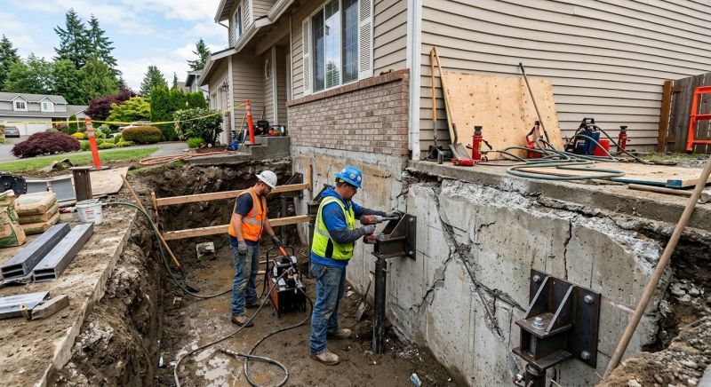 Foundation Structural Repair in Bradford, RI