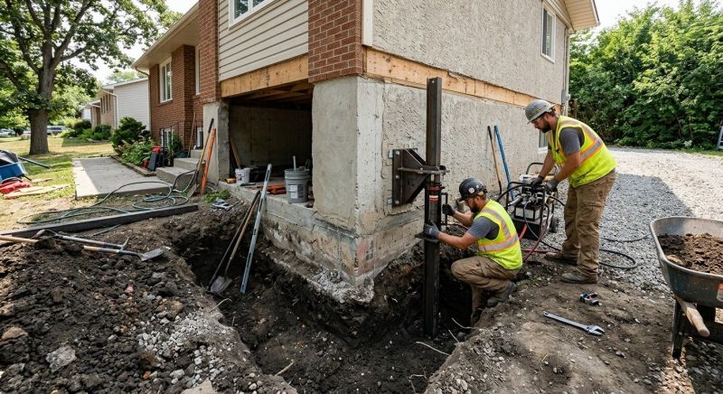 Foundation Structural Repair in Gales Ferry, CT