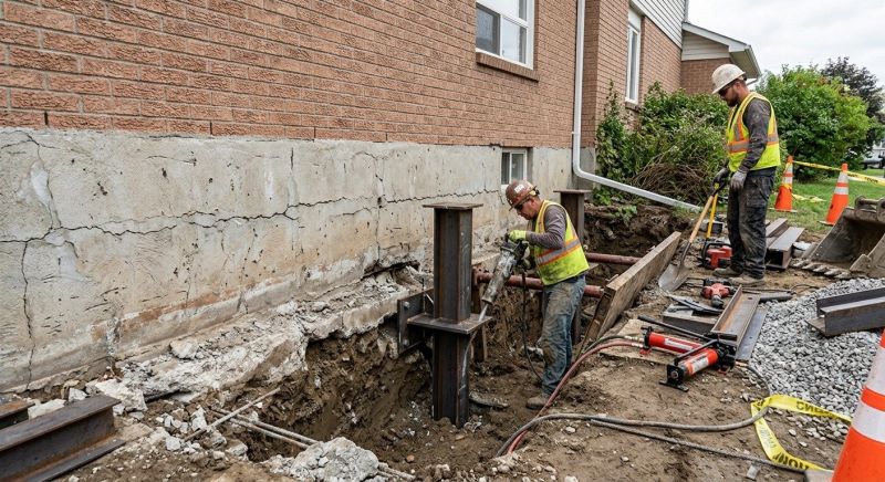 Foundation Structural Repair in Old Saybrook, CT