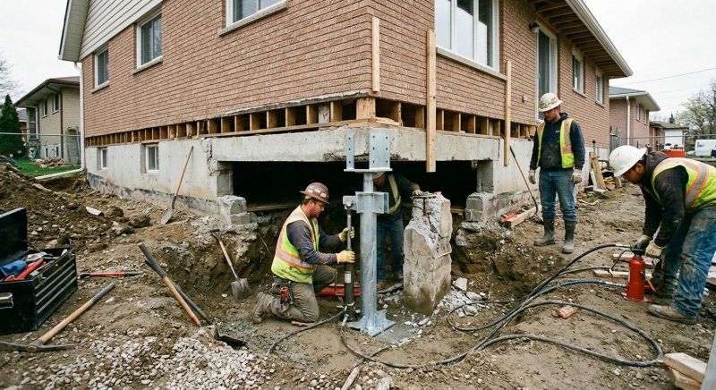 Foundation Structural Repair in Quaker Hill, CT