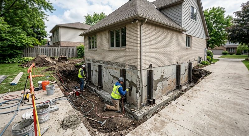 Foundation Structural Repair in West Kingston, RI