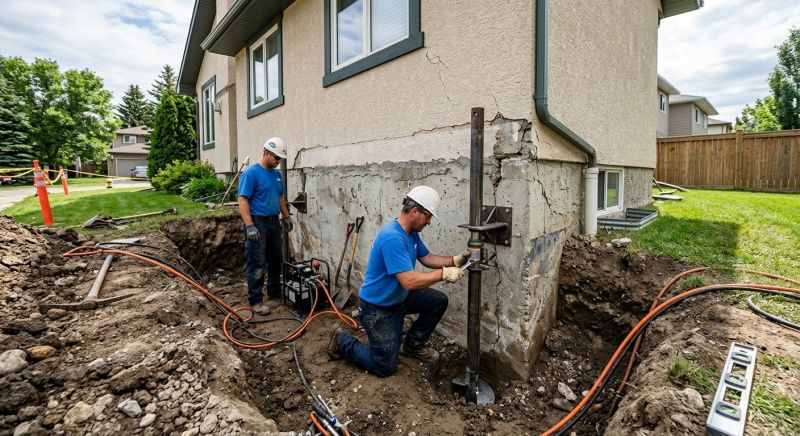 Helical Piers Installation in Mystic, CT