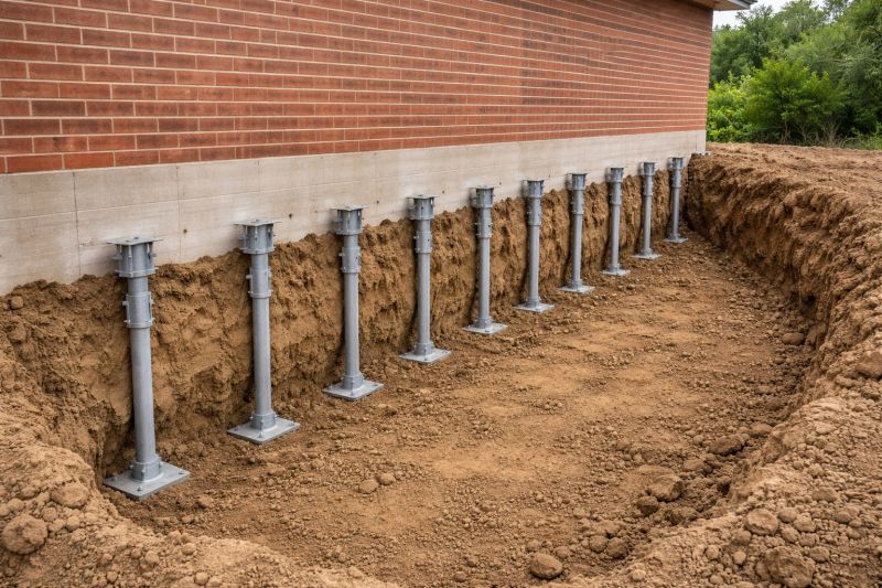Helical Pile Installation in Mystic, CT