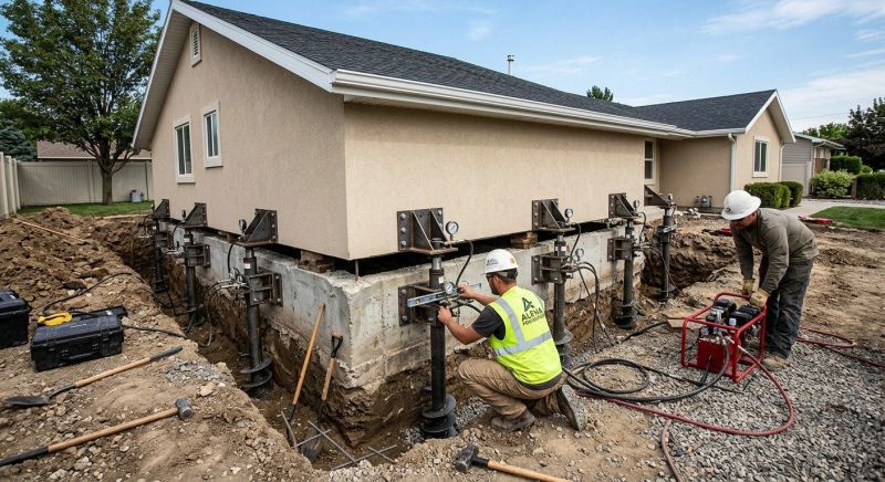 Home Foundation Leveling in Colchester, CT