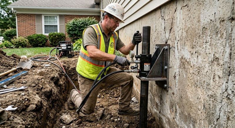 Home Foundation Leveling in Mystic, CT