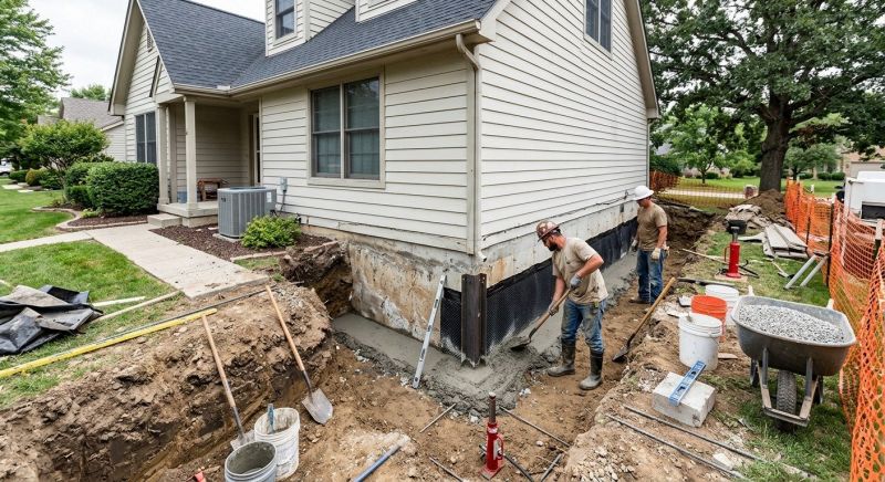 Home Foundation Repair in Ledyard, CT